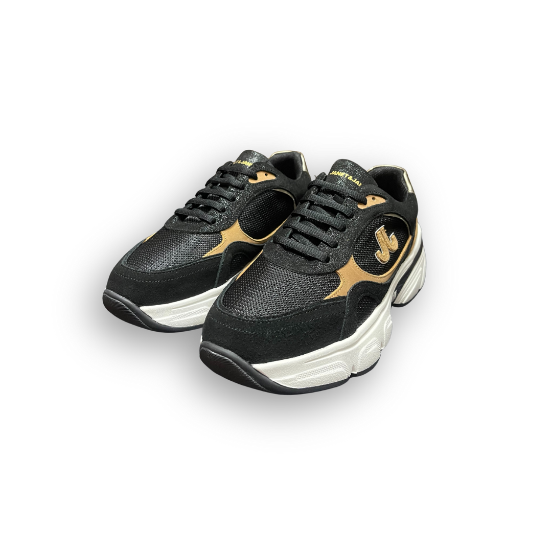 Deportiva Janet & Janet Negro Platino