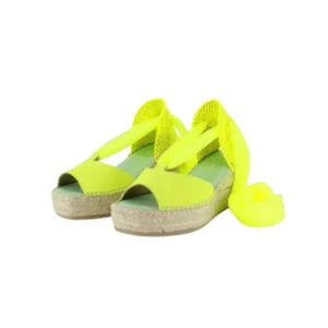 Alpargata Fosforito Star Love Verde/Rosa