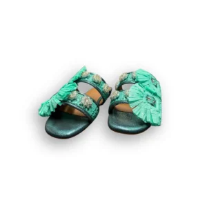 Sandalia Kurt Geiger Raffia Buckle