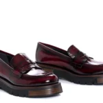 Mocasín burdeos de piel acharolada Pons Quintana 10995.003