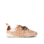 Deportiva animal print Kurt Geiger modelo 5991146019 en tonos beige y camel