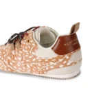 Deportiva animal print Kurt Geiger modelo 5991146019 en tonos beige y camel