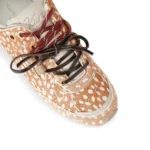 Deportiva animal print Kurt Geiger modelo 5991146019 en tonos beige y camel