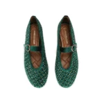 Bailarina verde con cristales Kurt Geiger modelo 6082571789