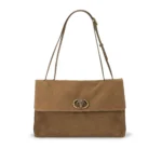 Bolso camel de ante Kurt Geiger Chelsea modelo 6154033209