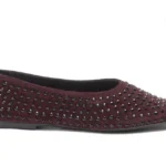 Bailarina burdeos con pedrería Dansi modelo 8542A