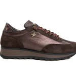 Deportiva Cetti C-1381 coffee en ante con acabado metalizado Frase clave: deportiva Cetti C-1381 coffee
