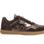 Deportiva Cetti C-848 coffee de ante con detalle efecto coco