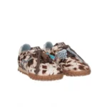 Deportiva animal print de piel con pelo Gio+ CIELO34