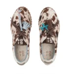 Deportiva animal print de piel con pelo Gio+ CIELO34