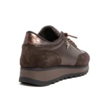 Deportiva Cetti C-1381 coffee en ante con acabado metalizado Frase clave: deportiva Cetti C-1381 coffee