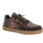 Deportiva Cetti C-848 coffee de ante con detalle efecto coco