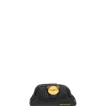 Bolso pouch negro trenzado Rue Madam Paris The Pouch Motif