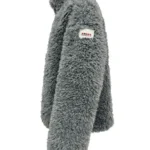 Chaqueta gris Dena de Dichi con acabado de pelo